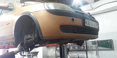 Замена сцепления Opel Corsa C